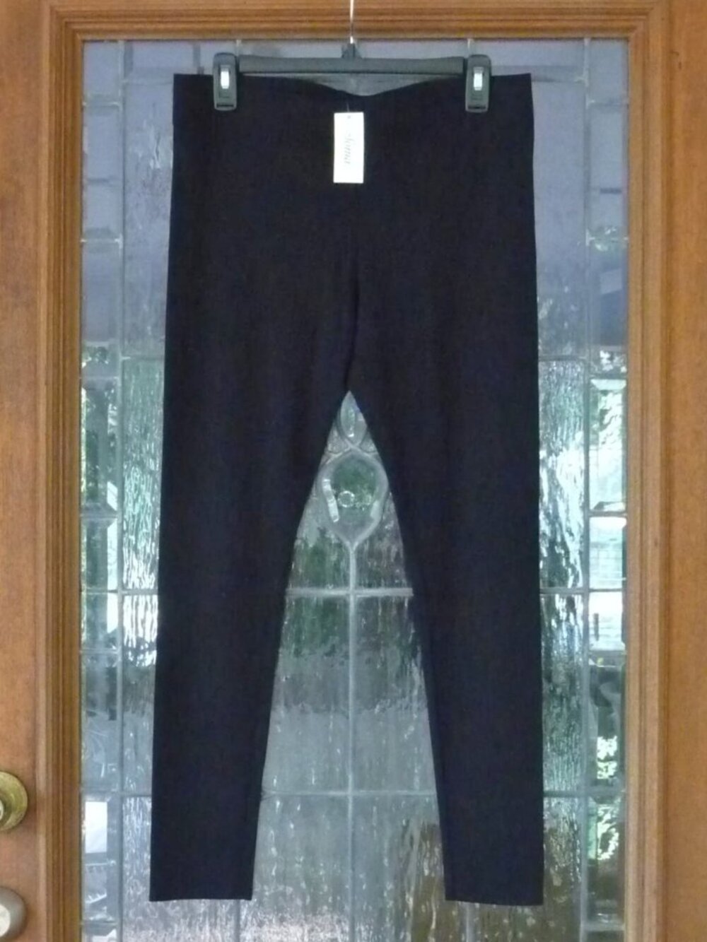 Soma Perfect Pant Leggings Medium Black NWT Soft Stretch Pull On